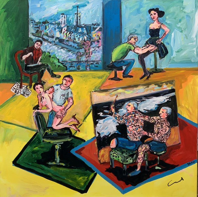 Le peintre voyeur
